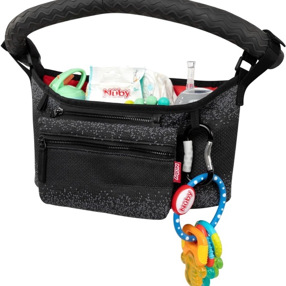 Nuby Eco Stroller Organizer, Black ~ NEW - Picture 4 of 7